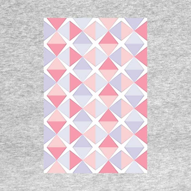 Triangle Pastel Pattern by Eliza-Grace